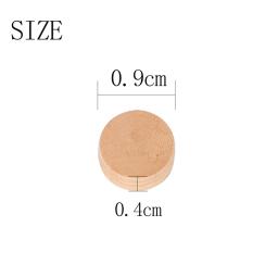 5pcs água chave WaterKey cuspir válvula cortiça pad para trompete trombone reparação bronze instrumento acessórios diâmetro 9mm espessura 4mm - Image 6