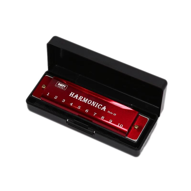 Swan Harmonica para Instrumento Musical, 10 Buracos para Rock Country Folk Jazz Melophone, Diatonic Blues Harpa, Sopros, Órgão de Boca - Image 1