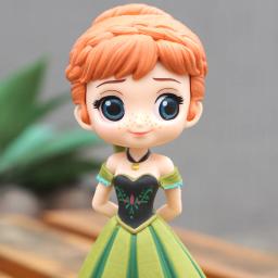 Nova princesa congelada 4 estilo anna elsa figuras de ação pvc modelo bonecas coleção presente aniversário crianças brinquedos presentes aniversário - Image 3