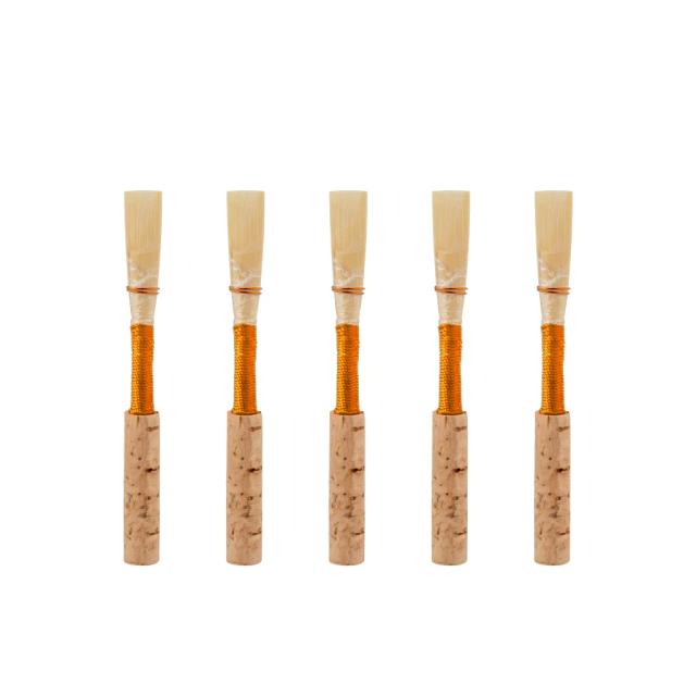 Oboé Medium Bulrush LOMMI com Acessórios em Caixa Plástica - Conjunto com 5 Peças para Iniciantes