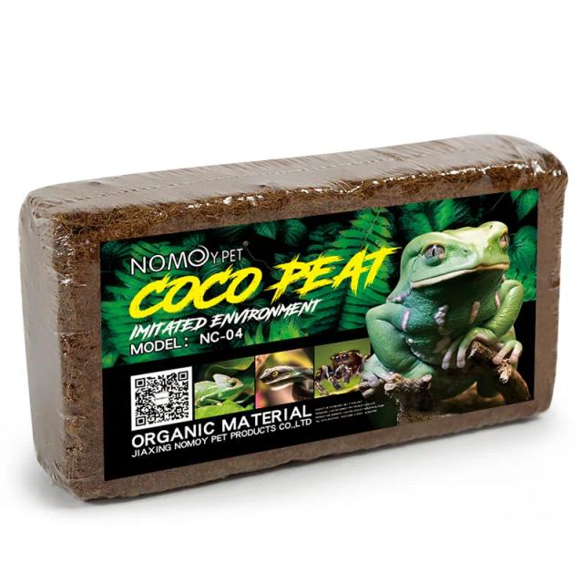 Substrato Natural de Fibra de Coco para Terrários de Répteis e Tartarugas