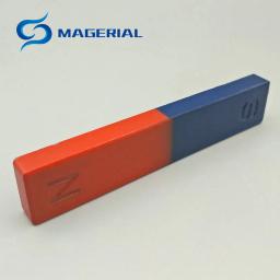 Barra magnética cerâmica da ferramenta do ensino, forma do anel de U, pólos magnéticos azuis e vermelhos, caixa e ferradura, aprendendo para crianças e estudantes - Image 5