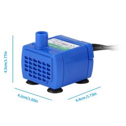 Bomba para bebedouro para animais de estimação, mini tanque de água com 3 camadas para substituição em casa, para gato e cachorro - Image 5