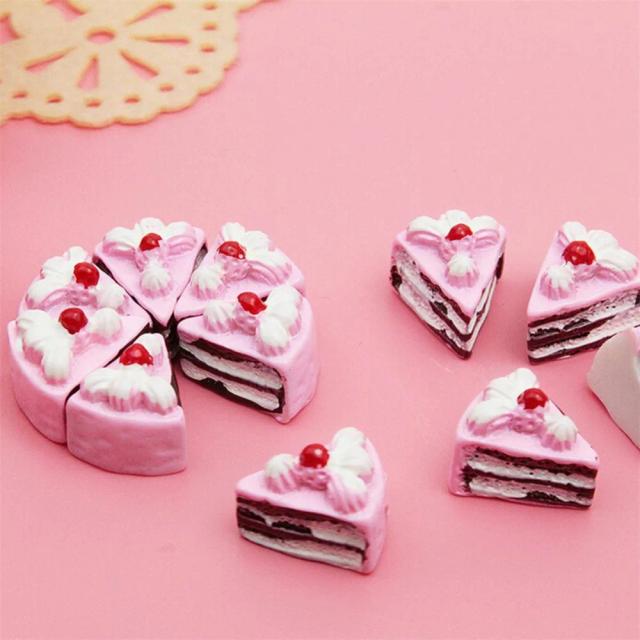 Cabochões de Resina em Miniatura com Flores - 10 Peças Coloridas para Decoração de Casa e Artesanato DIY