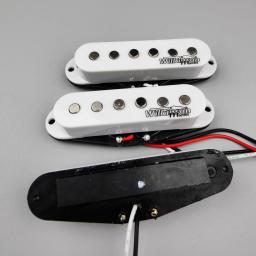 Captadores de guitarra elétrica Wilkinson Lic Vintage Single Coil Captadores para guitarra ST WOVS brancos - Image 6