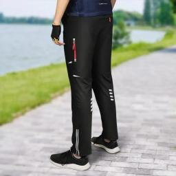 Unisex reflexivo suor-absorvente calças de ciclismo, calças de bicicleta, confortável, respirável, bicicleta, MTB, esportes, primavera, verão - Image 2
