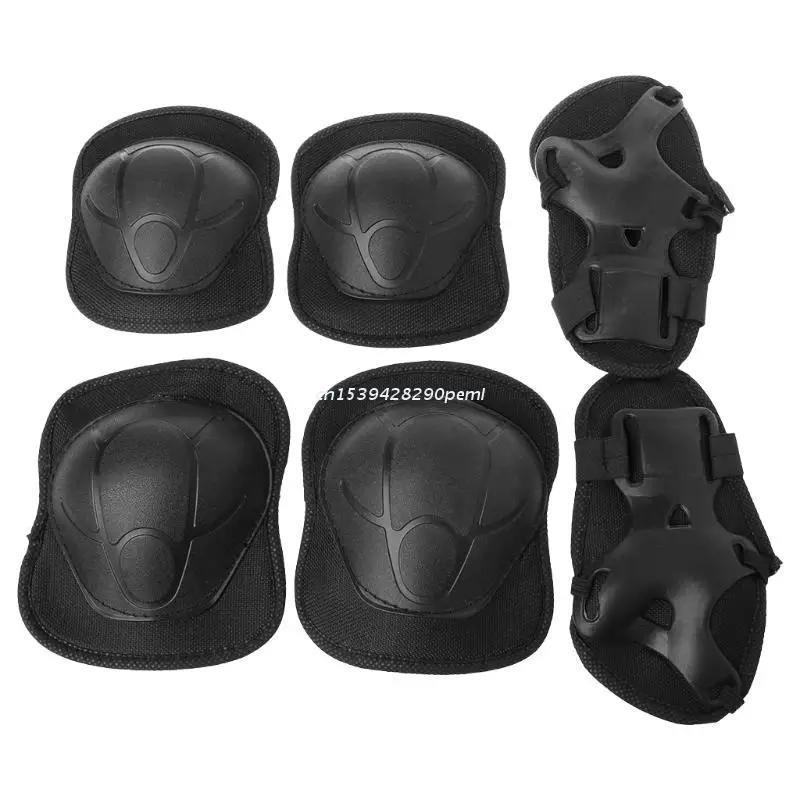 Crianças joelheiras ciclismo patinação proteção cotovelo guarda scooter crianças protetor dropship - Image 1