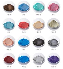 50g de alta qualidade pérola mica em pó para decoração diy pintura cosméticos metal ouro poeira sabão corante, pigmento perolado para artes do prego - Image 1