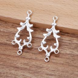 Pingentes para DIY, Acessórios Artesanais para Jóias, Brincos e Peças para Colar, Fabricação de Jóias, 16x36mm, 10PCs, 20PCs, 0110 - Image 3