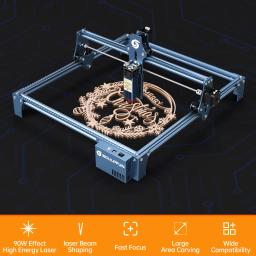 SCULPFUN S9 Máquina De Gravação A Laser 90W Ultra-fino Laser Beam Shaping Tecnologia Madeira Acrílico Laser Engraver410x420mm - Image 2