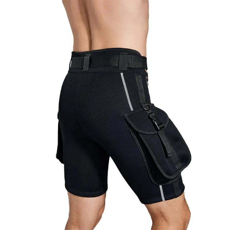 Calças de bolso submersíveis para homens e mulheres, bolsa de perna, bolsas, calças de bandagem, espessamento, equipamento de mergulho - Image 1