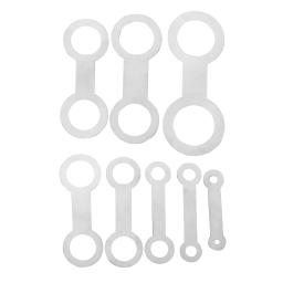 Acessórios de substituição para instrumentos de sopro, 8 peças, saxofone de sopro, buraco de som, ferramenta de nivelamento para alto/soprano/tenor, manutenção - Image 5