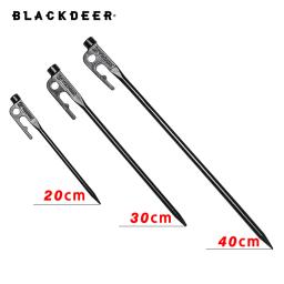 As estacas de aço inoxidável da barraca dos pegs 50c do gancho de blackdeer moldam pregos à terra 20cm 30cm 40cm resistem à tempestade e ao vento - Image 2