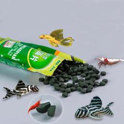 Spirulina Alimento Saudável para Animais, Plantas Naturais, Comprimidos de Algas, Peixe-Gato, Peixes Ornamentais, Ração, 100g - Image 4