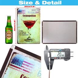 Placa de metal de protetron, pôster para decoração de festa em clube, placas de sinal de lata - Image 3