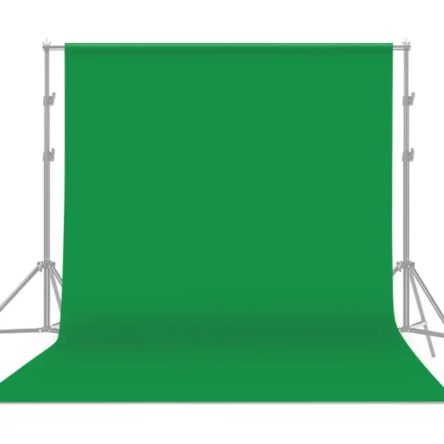 Tela Verde 2x3m em Poliéster e Algodão para Fotografia de Estúdio e Produto
