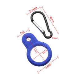 Suporte de garrafa de água de alumínio, tira esportiva de alta qualidade com mosquetão para atividades ao ar livre, fivela de borracha, gancho para acampamento, ferramenta de caminhada, 1 peça - Image 6