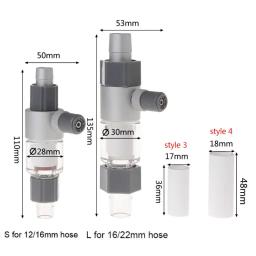 Reator externo para aquário e tanque de peixes, difusor de co2, para 12/16mm 16/22mm - Image 3