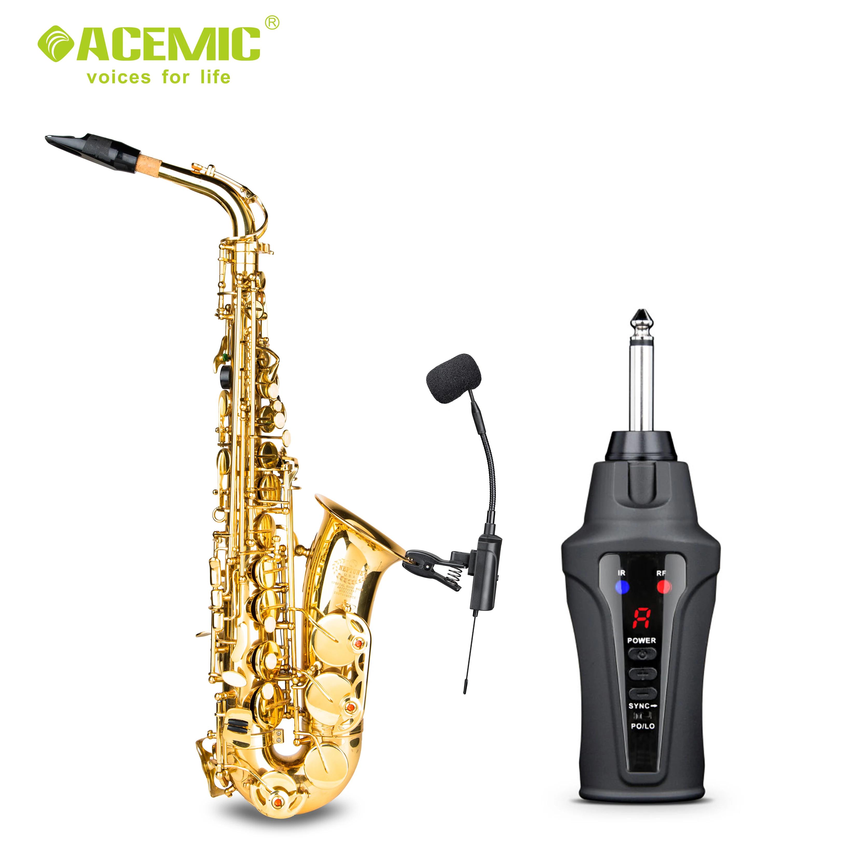 Acemic ST-5 saxofone microfone clipe ao ar livre portátil sem fio saxofone microfone para saxofone estágio desempenho - Image 1