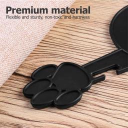 Cabide para roupas de estimação, 5 peças, suporte de roupas com forma de pata, cabide de secagem, acessórios para cachorros - Image 4