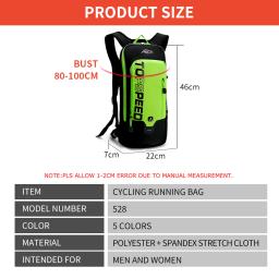6l saco de ciclismo de homens e mulheres para ciclismo mochila de bicicleta impermeável e respirável, saco de água de bicicleta, capacete de bicicleta - Image 3