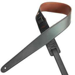 Correia de guitarra de couro pu ajustável, cinto para violão acústico e baixo elétrico - Image 1