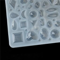 Resina epóxi de vários tamanhos, formas diferentes para pingente de joia, acessórios de joias de silicone - Image 4