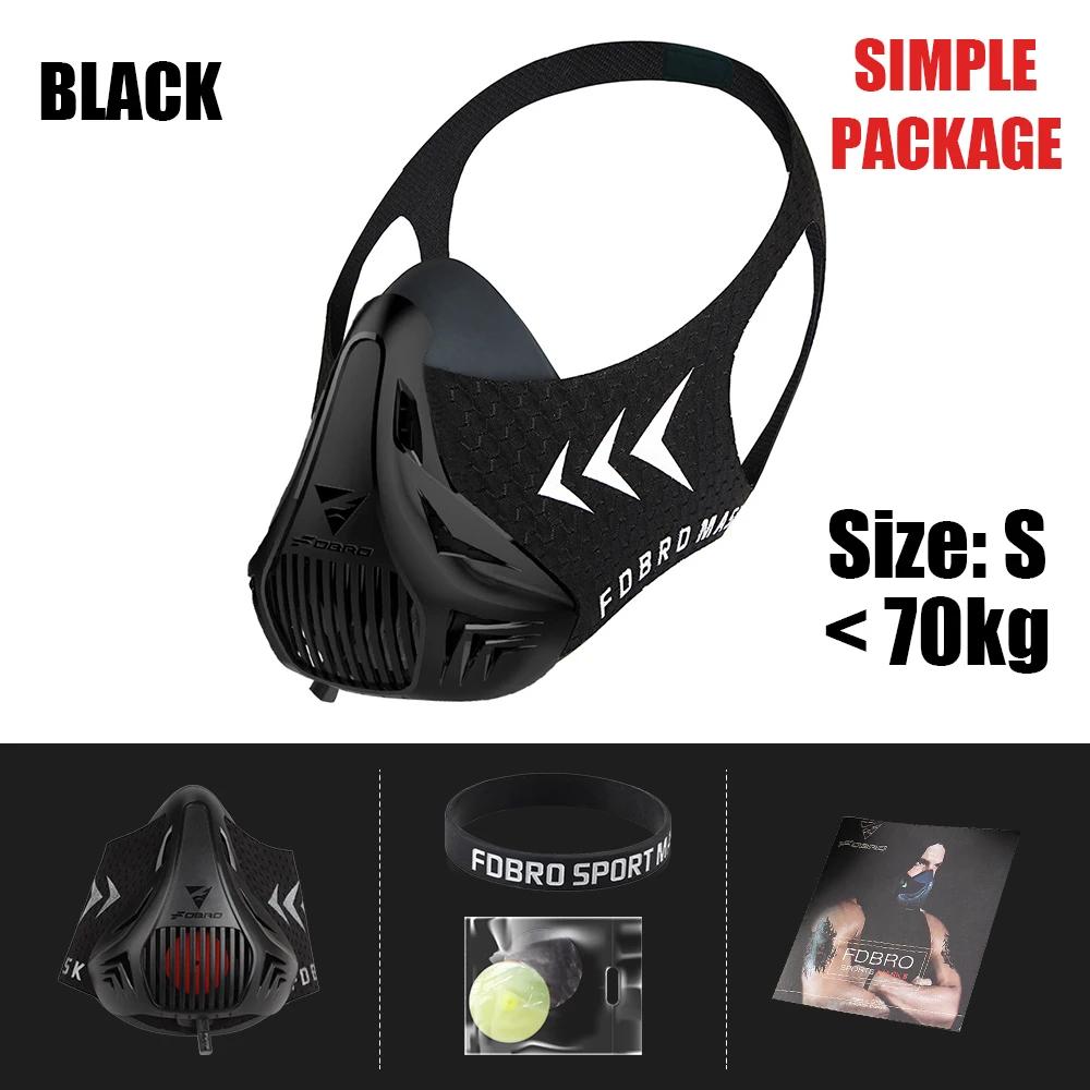 FDBRO-Máscara de Corrida Desportiva, Pro Fitness, Ginásio, Treino, Ciclismo, Elevação, Alta Altitude, Treino Condicionado Máscara Desportiva - Image 1