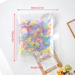 Contas de vidro para mar cristais aurora, pedras de aquário, amostra para kit de fabricação de resina epóxi de bijuteria, enchimento de arte - Image 6