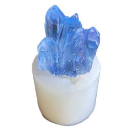 Molde de resina epóxi para artesanato, molde de silicone de pedra original de simulação, conjunto de cristal, faça você mesmo, pingente, ferramenta de fabricação - Image 6