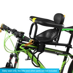 Assento infantil de segurança para bicicleta, assento infantil destacável para bicicleta, com cinto de segurança para segurança - Image 6