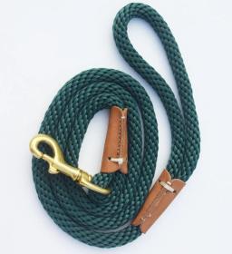 Dog Training Leash Rope, Check Cord, Leve, Pequeno, Médio Dog Tracking Leads, Preto, Cor Vermelha, Long Dog trela, 2m, 5m, 10m - Image 3