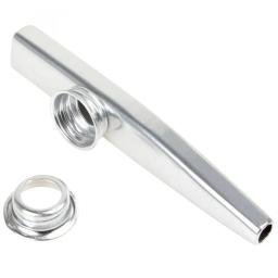 Instrumento musical de flauta kazoo de metal com diafragma de flauta kazu instrumentos de sopro - Image 5