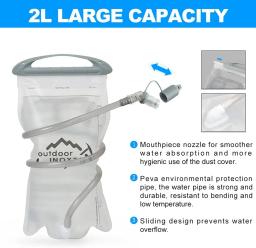 Mochila Ultraleve para Esportes ao Ar Livre, Escalada, Caminhada, Corrida, Ciclismo, Hidratação, Impermeável, 18L - Image 6