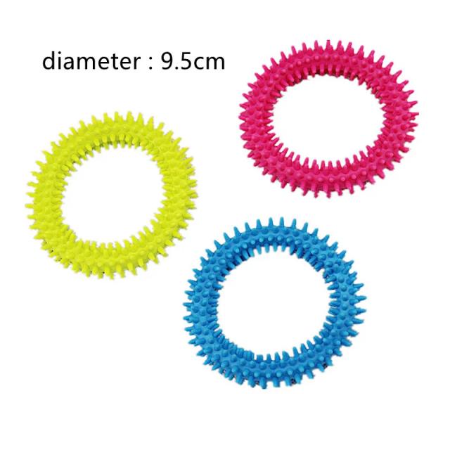 Brinquedo de Borracha Resistente para Cães e Gatos: Ideal para Limpeza Dental e Treinamento