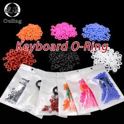 O-Ring Switch Amortecedores de Som para Cherry MX Keycaps, Redução de Ruído Seal, Damper Substituição, 125Pcs - Image 1