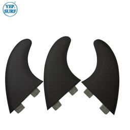 UPSURF FCS Barbatanas de prancha de surf S/M/L/M + UK2.1/UK2.1/S + GL/M + GL Barbatanas de surf de fibra de vidro em favo de mel Barbatanas duplas Acessórios de surf - Image 2