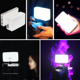 VIJIM-LED Video Light com Difusor, Efeito RGB, Vlog Fill, Iluminação De Fotografia, Lâmpada De Estúdio, 3200-6500K, VL120 - Image 5