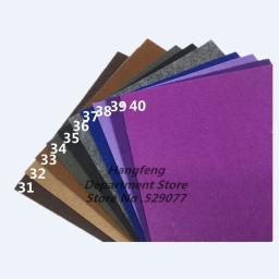 10*10/20*20/15*15*/20*30 40 folhas novo pano de feltro tecido não tecido costura retalhos material de bordado para bonecas diy artesanato brinquedos - Image 4