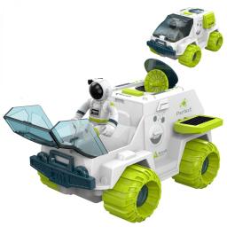 Acústica espaço óptico foguete brinquedo astronauta nave espacial brinquedos modelo estação espacial foguete aviação série brinquedos menino presente - Image 5