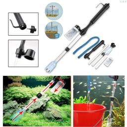 Aspirador para aquário, operado por bateria, sifão com filtro de água para cascalho, limpeza, tanque de peixes, ferramentas para aquário - Image 3