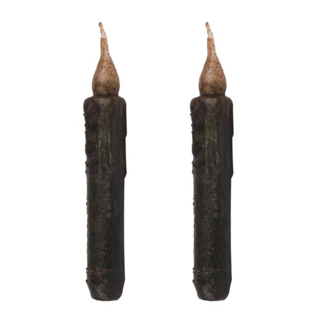 Conjunto de 2 Velas Eletrônicas LED com Cera Brilhante para Decoração de Festas Religiosas
