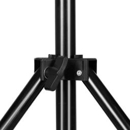 Tripé para fotografia de 200cm, suporte de luz com cabeça de parafuso 1/4, tripé ajustável para foto, anel de luz para telefone, estúdio fotográfico - Image 4