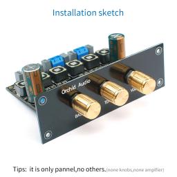 Painel Chassis de Amplificador Board, DIY Audio System para TPA3116, Painel Externo WM-034GT_P - Image 3