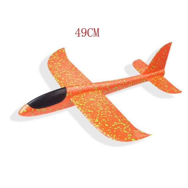 49cm mão jogar livre voar planador aviões modelo de espuma epp breakout aeronaves jogo festa crianças diversão ao ar livre presente brinquedos para crianças - Image 1