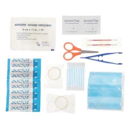 Mini kit de primeiros socorros para viagem, saco de emergência de sobrevivência para acampamento, caminhada e atividades ao ar livre - Image 5