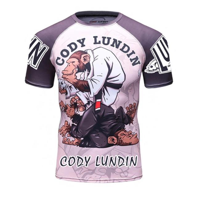 Conjunto Masculino de Kickboxing: Camiseta e Calças para Treino, Rash Guard e Equipamento de MMA e Muay Thai