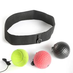 Boxe soco bola pontapé boxe reflex bola cabeça banda luta velocidade formação muay tai mma equipamentos de exercício acessórios - Image 1