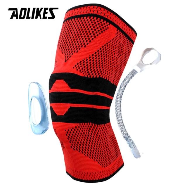 Joelheira Acolchoada AOLIKES para Suporte ao Basquete, Protetor de Menisco e Patela, Segurança Esportiva - 1 Peça