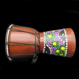 4 Polegada 6 Polegada de alta qualidade profissional djembe africano tambor madeira bom som tradicional instrumento musical - Image 3